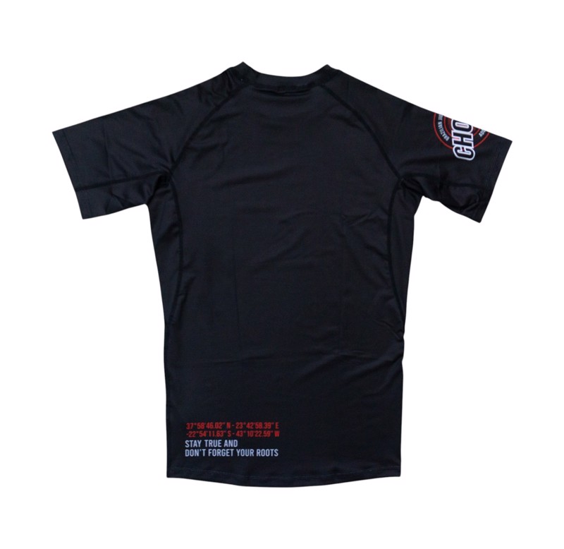 CHOSEN Coordinates v2 RASHGUARD - BLACK